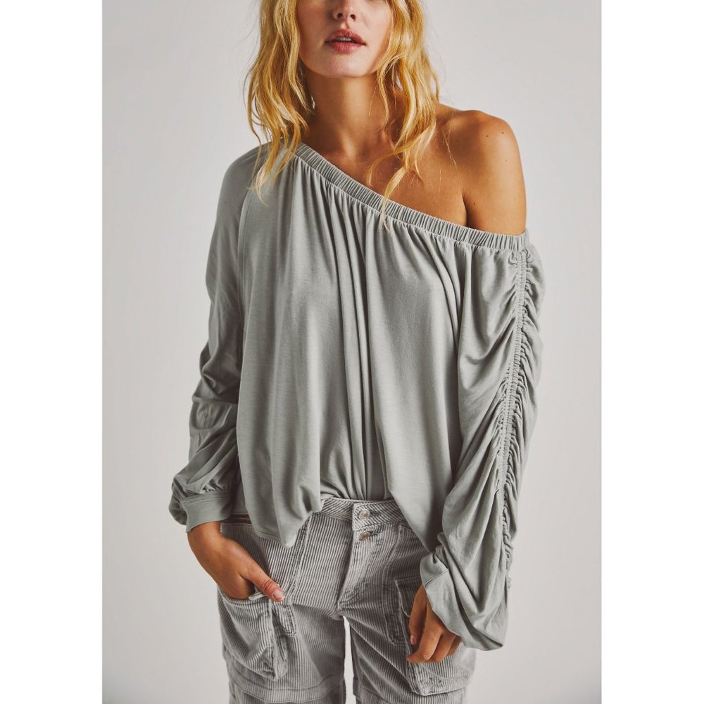 FREE PEOPLE Care FP Serenade Tee / Springdust